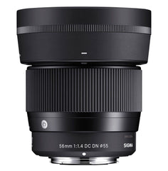 Sigma 56MM F1.4 DC DN C Lens - Perfect for professional portrait photography with stunning bokeh effect
