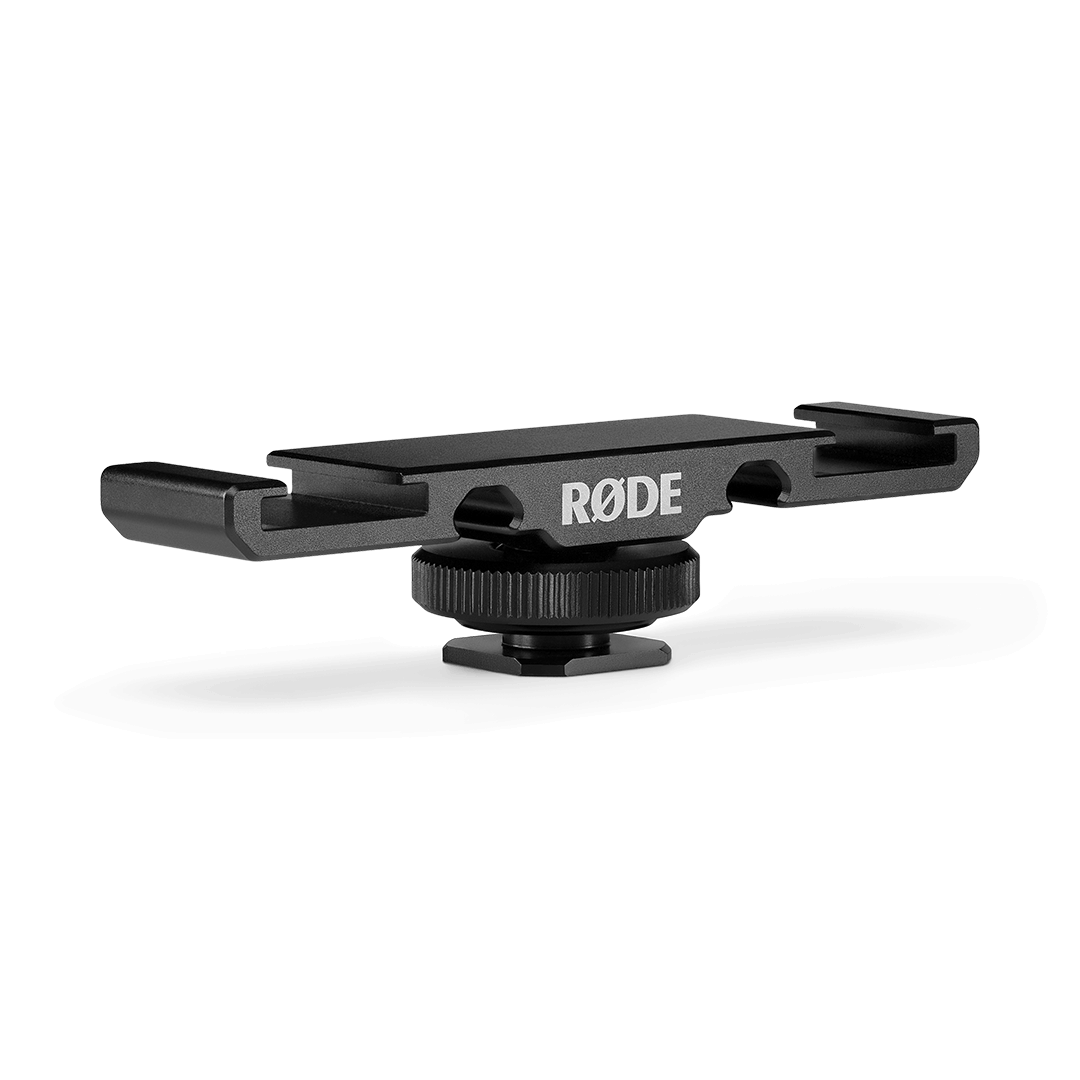 RODE DCS-1 - Dual cold shoe mount for microphones and camera accessories