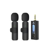 K35 High Quality Wireless Dual Microphone IN PAKISTAN For Mobile Phone And Camera