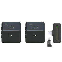 SX8 TYPE-C/IPHONE DUAL PROFESSIONAL LAVALIER WIRELESS MICROPHONE in pakistan