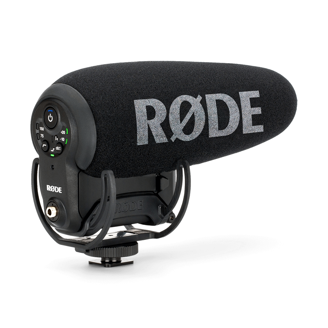 RODE VideoMic Pro+ condenser mic Pakistan- Delenzo Mart