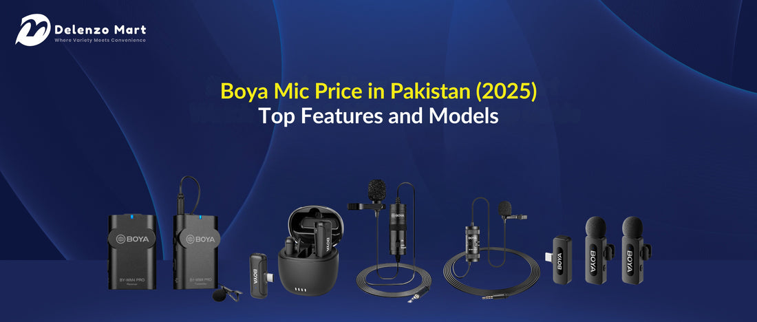 Boya Mic Price in Pakistan (2025) – Top Features and Models