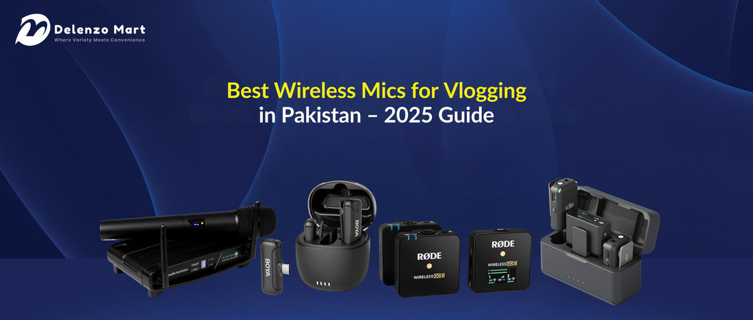 Best Wireless Mics for Vlogging in Pakistan – 2025 Guide