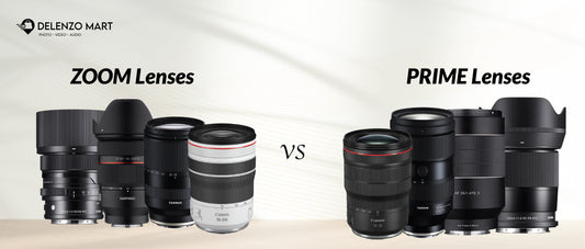 Prime vs Zoom Lenses – A Beginner's Guide - Delenzo Mart