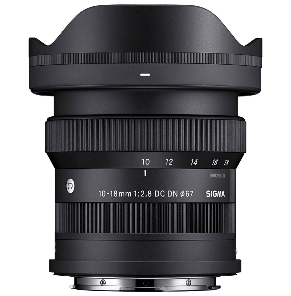 SIGMA 10-18mm F2.8 DC DN | Contemporary