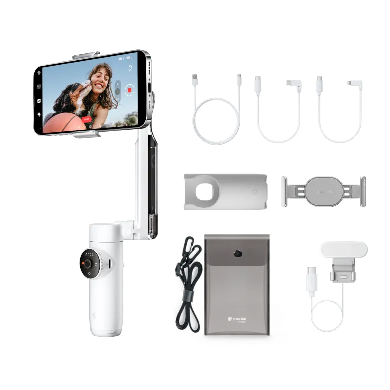 Insta360 Flow Creator Kit (White)