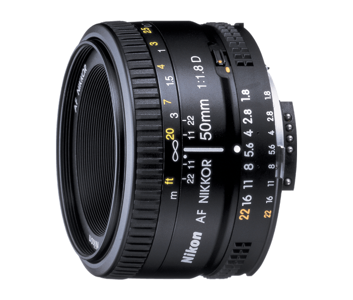 Nikon AF NIKKOR 50mm f/1.8D Lens