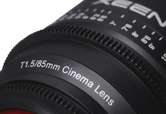 85mm T1.5 Telephoto XEEN Pro Cinema Lens XN85-NEX