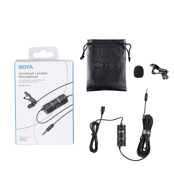 BY-M1 Pro Ⅱ Universal Lavalier Microphone