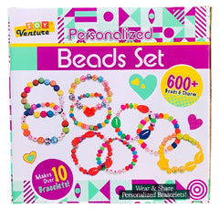 Girls Customized Bracelet Making Beads Set