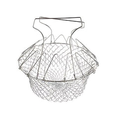 Steam Rinse Strain Folding Frying Basket