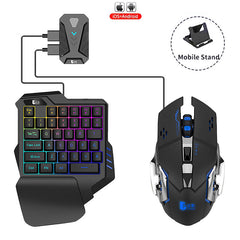 Gaming Wireless Bluetooth 5 in 1 Keyboard and Mouse