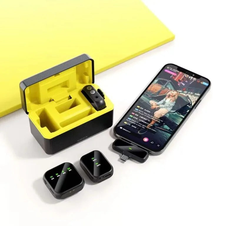 K50 WIRELESS LAVALIER DUAL MICROPHONES in pakistan