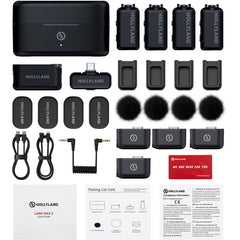 Wireless Microphone for 4 Persons Interview & Podcasts Price in Pakistan
