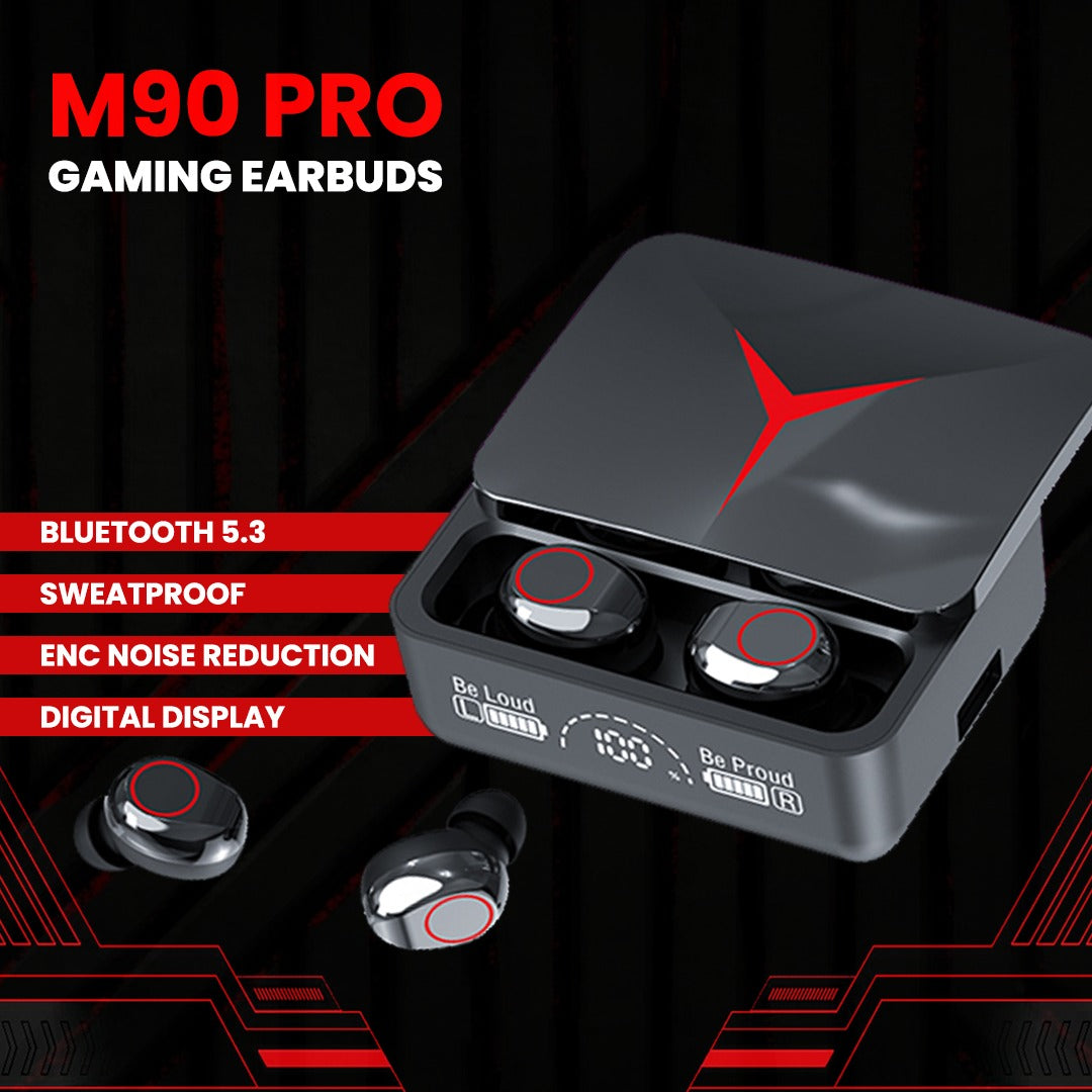 M90 Pro True Wireless Gaming Earbuds