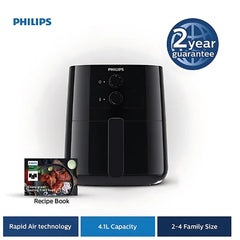 Philips HD9200/91 Air Fryer Black With Official Warranty