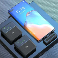 SX8 TYPE-C/IPHONE DUAL PROFESSIONAL LAVALIER WIRELESS MICROPHONE in pakistan