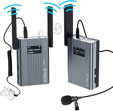 SYNCO WMic-TSmini UHF Wireless Lavalier Microphone System
