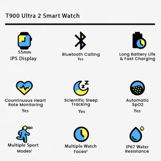 T900 Ultra 2 Smart Watch