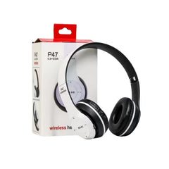 P47 Wireless Bluetooth Headphones – Premium Sound & Comfort