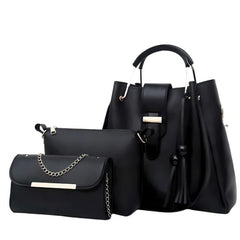 Buy Women's PU Leather Quilted Tote Bag