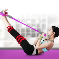 Portable Lightweight Purple fitness pull rope