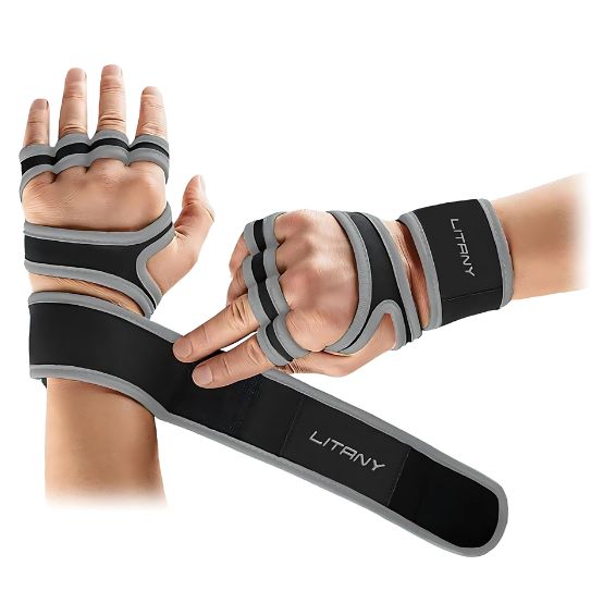 Weightlifting Gloves for Enhanced Grip and Protection