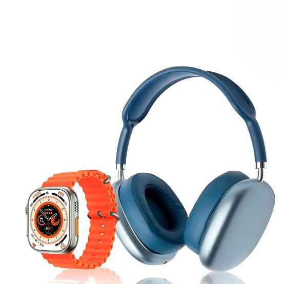 P9 ULTRA 2 SMART WATCH COMBO WITH HEADPHONES