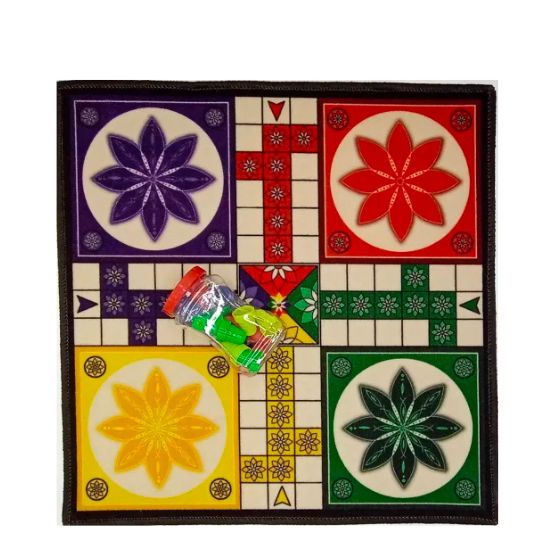 Ludo Mat – Portable and Durable Game Mat for Family Fun