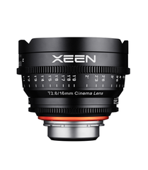 16mm T2.6 Ultra Wide Angle XEEN Pro Cinema Lens XN16-NEX