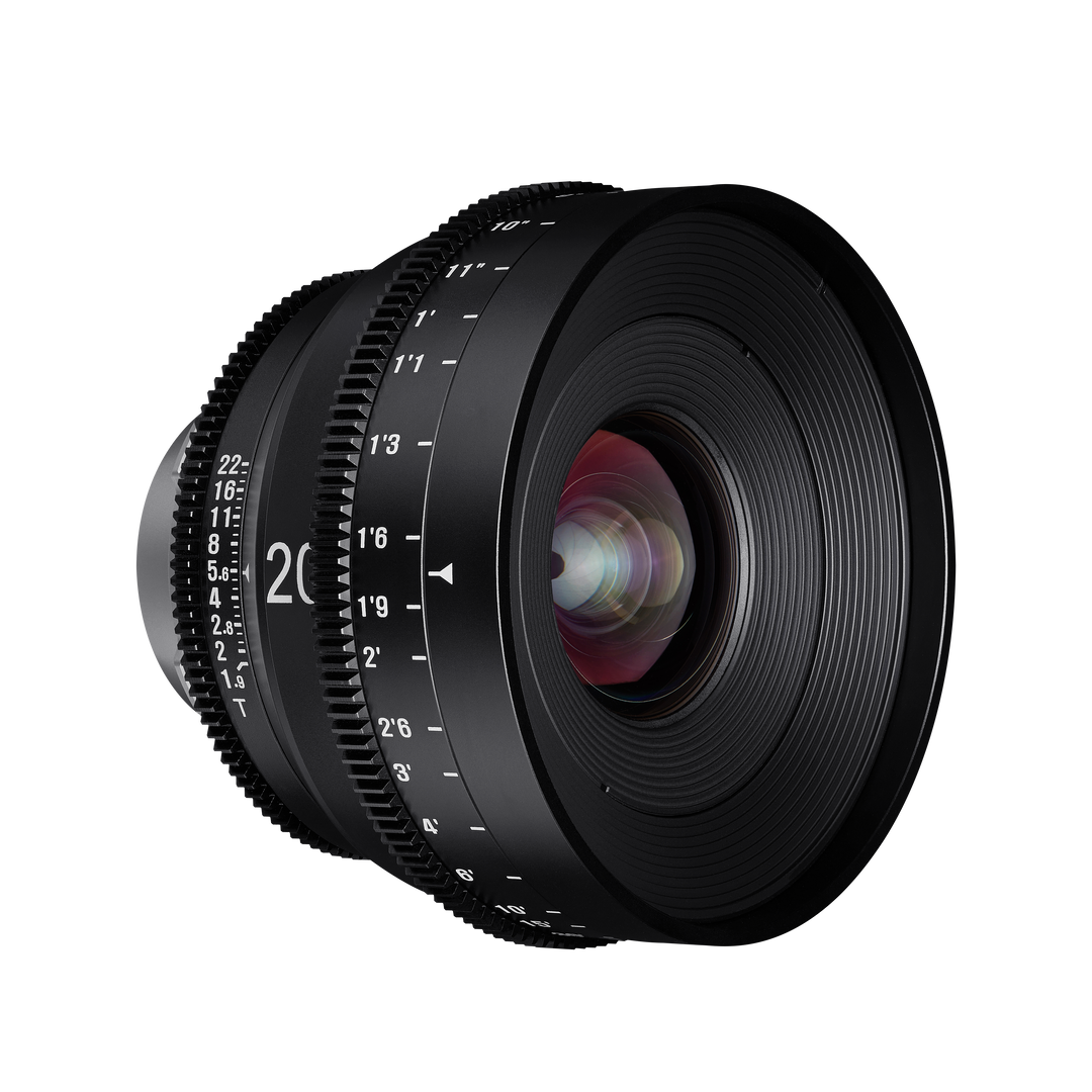 20mm T1.9 Wide Angle XEEN Pro Cinema Lens XN20-N