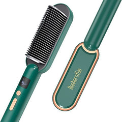 Hair Straightener Brush 2-in-1 Hot Comb