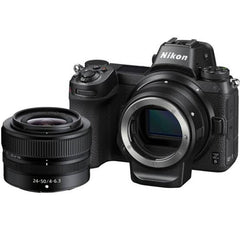 Nikon Z6 Mirrorless Digital Camera with 24-50mm Lens + FTZ Adapter