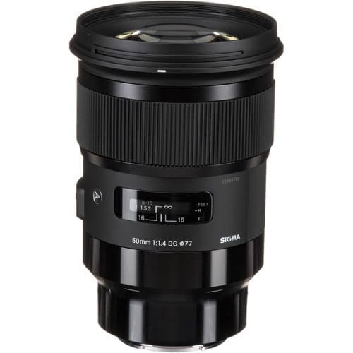 Sigma 50mm F1.4 DG HSM Art Lens for Nikon F