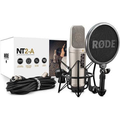 Rode NT2-A Large-Diaphragm Multipattern Condenser Microphone