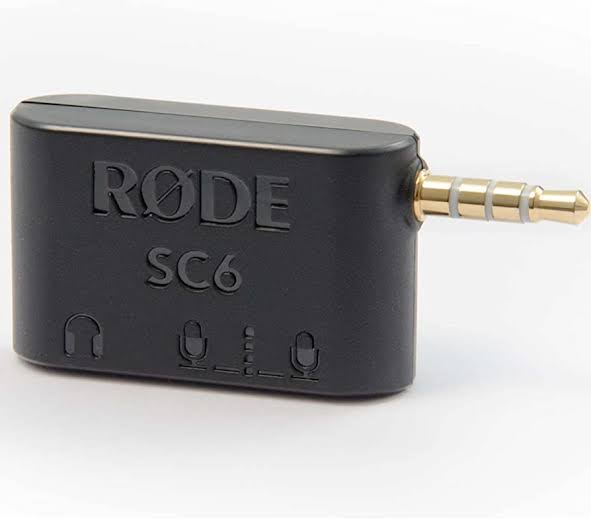 Rode SC6 Dual TRRS Input and Headphone Output for Smartphones