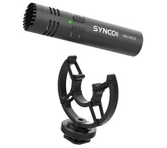 Synco Mic-M2S Outdoor On-Camera Microphone with Shockmount & High-Pass Filter