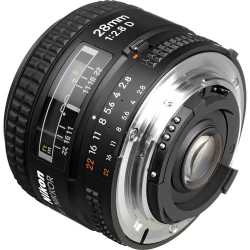 Nikon AF NIKKOR 28mm f/2.8D Lens