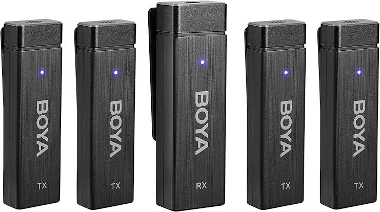 Boya BY-W4 four Channel wireless microphone