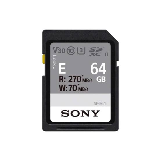 Sony 64GB SF-E Series UHS-II SDXC Memory Card