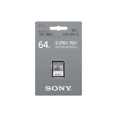 Sony 64GB SF-E Series UHS-II SDXC Memory Card