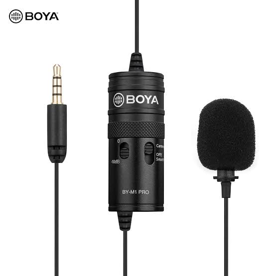 BOYA BY-M1 Pro Omni Lavalier Mic for Smartphones and Cameras (TRRS)