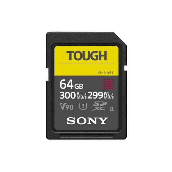 Sony 64GB SF-G Tough Series UHS-II SDXC Memory Card