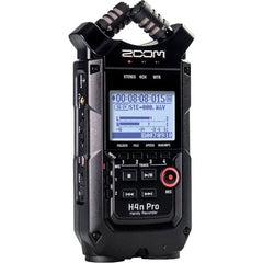 Zoom H4n Pro 4-Input / 4-Track Portable Handy Recorder with Onboard X/Y Mic Capsule (Black)c4169932