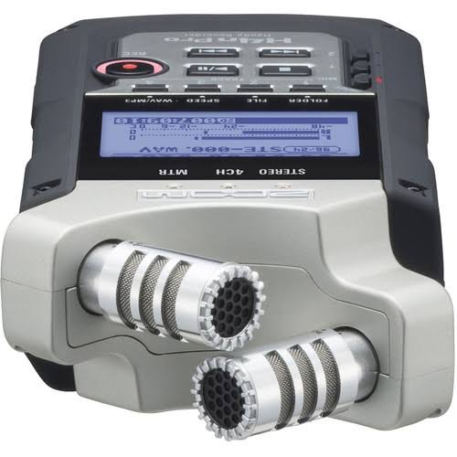 Zoom H4n Pro 4-Input / 4-Track Portable Handy Recorder with Onboard X/Y Mic Capsule (Black)c4169932