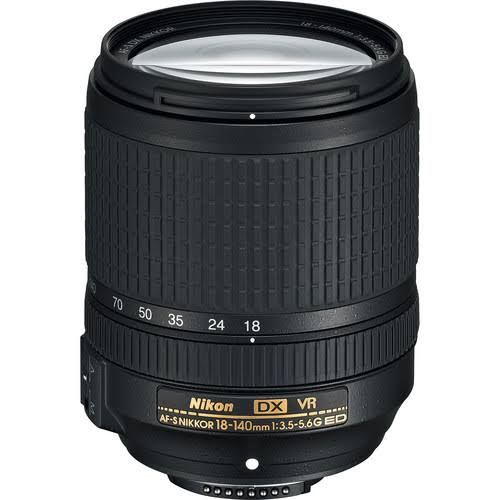 Nikon 18-140mm F3.5-5.6G ED VR Lens