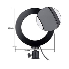 Ring Light For Professional Live Streaming Black