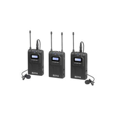 BOYA BY-WM8 Pro-K2 UHF Dual-Channel Wireless Lavalier System (576.4 to 599.9 MHz, 568.6 to 592 MHz)