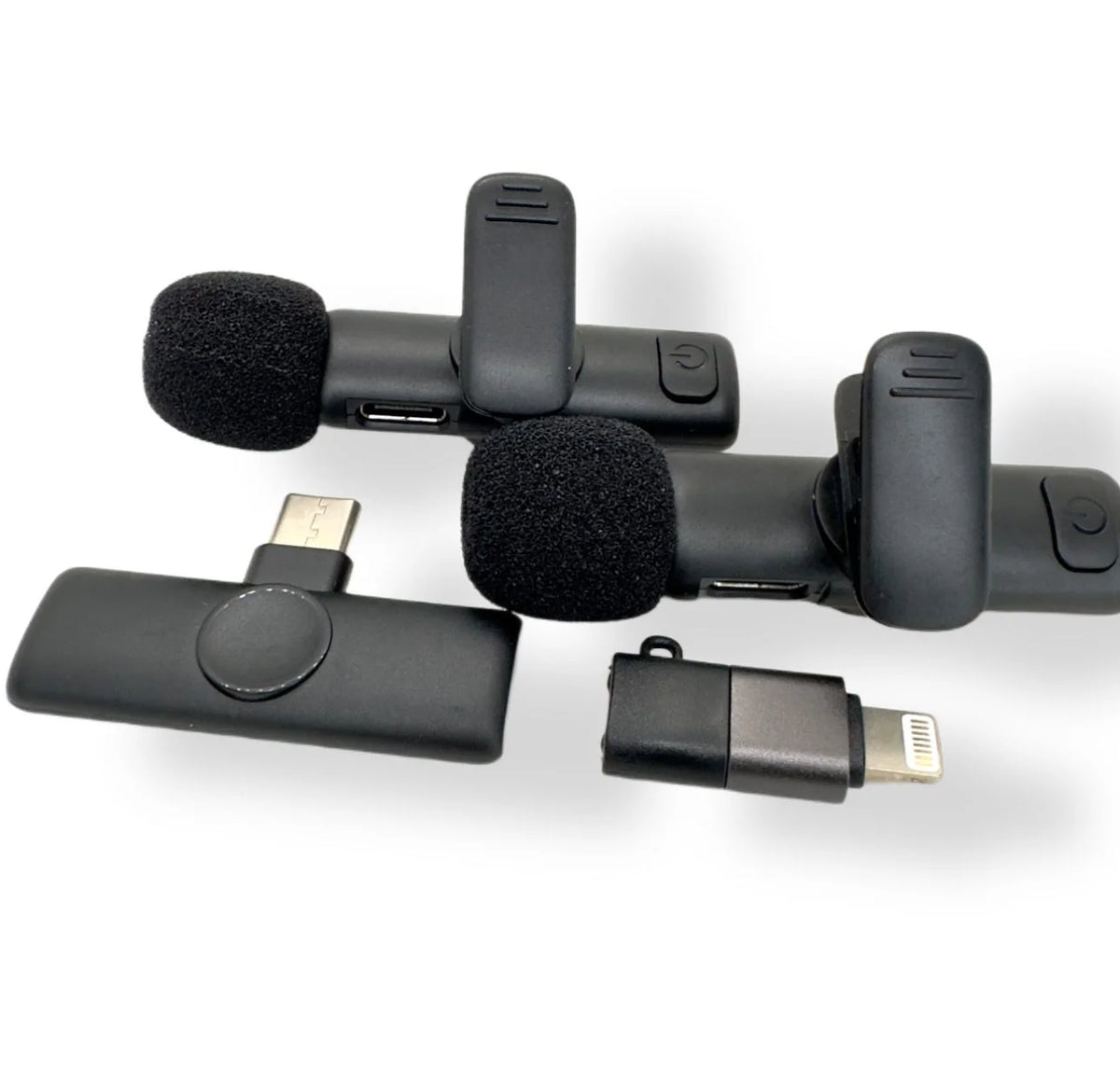 K11 2 IN 1 Collar Wireless Microphone IN PAKISTAN Iphone/Android & Type C Supported