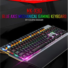 IMice MK-X90 Mechanical Blue Axis Wired Gaming Keyboard